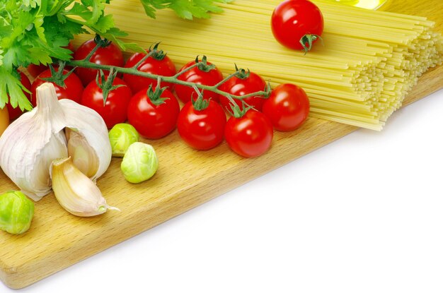 Składniki na kuchennym stole